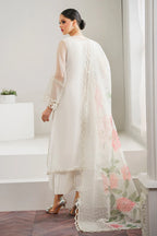 03-Piece Embroidered Organza Suit | Ready To Wear