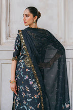 03-Piece Printed Lawn Suit With Embroidery | Ready To Wear