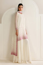 03-Piece Luxury Embroidered Chiffon Suit - Ready To  Wear