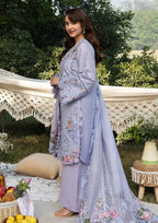 03-Piece Embroidered Lawn Suit With Jacquard Dupatta | Ready To Wear