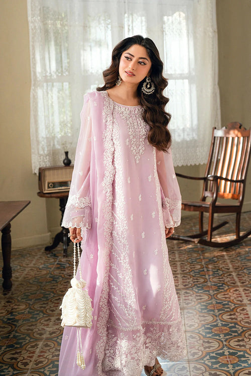 03-Piece Chiffon Suit With Embroidery | Ready To Wear