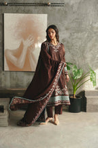 03-Lawn Suit With Thready Embroidery | Ready To Wear