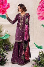 03-Piece Printed Lawn Suit With Embroidery | Ready To Wear