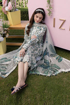 03-Piece Printed Lawn Suit With | Ready To Wear