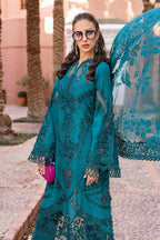 03-Piece  Luxury Chikankari Lawn Suit with -  Ready  To  Wear