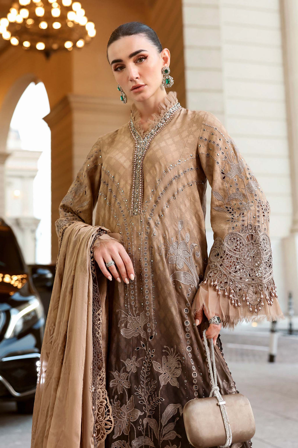 03-Piece Embroidered Lawn SUit | Ready To Wear