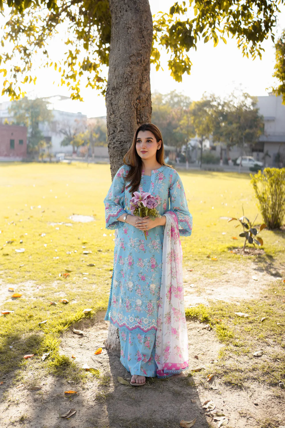 03-Piece Printed Lawn Suit | Ready To Wear
