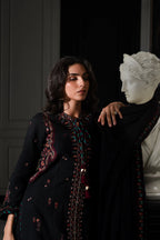 03-Piece Embroidered Cotton Suit With Chiffon Dupatta | Ready To Wear