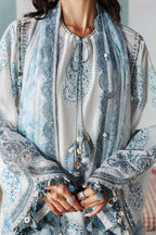 03-Piece Printed Lawn Suit | Ready To Wear