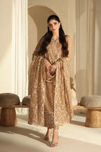 03-Piece Chiffon Suit With Embroidery | Ready To Wear