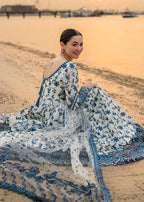 03-Piece Lawn Suit ( Maxi Style ) - Ready To Wear