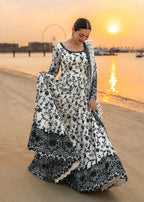 03-Piece Lawn Suit ( Maxi Style ) - Ready To Wear