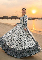 03-Piece Lawn Suit ( Maxi Style ) - Ready To Wear