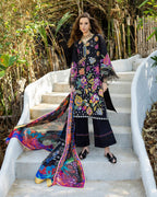 03-Piece Embroidered Lawn Suit | Ready To Wear